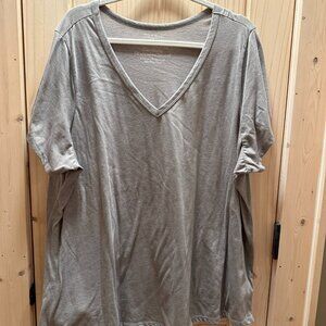 Torrid Classic Fit V-Neck T-Shirt, Size 4X